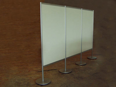 Stellwand R8 mit Tellerfu