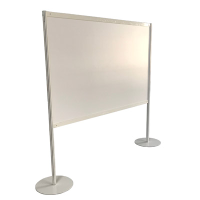 Posterwand Sytemstellwand Galeriewand Maxi Raumteiler System R8 mit Tellerfu�