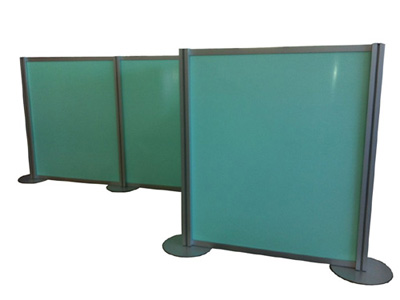 Systemstellwand R8 Bogenfuß